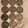 Canadian Coin Mixed Approx 70 Coins Canada Dollars Toonie Image 9