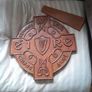 vintage carved g.a.a shield Image 4