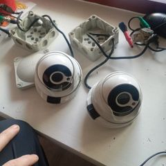 DVR and outdoor cameras