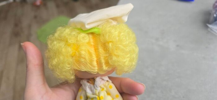 Lemon Meringue Friend Strawberry Shortcake Doll no pet but complete outfit HTF AGC Kenner A.G.C same era as MLP G1 My Little Pony