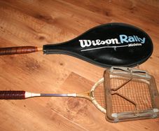 Vintage DUNLOP Wooden Tennis Rackets