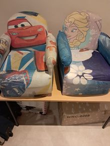 children's table and two chairs