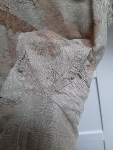 Eco-print 2XXL Silk Shirt (men's cut)