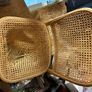 5 Hoffman Style Rattan Chairs for Kitchen/Living Room Image 6