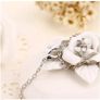 Silver Necklace with Chemical Molecule design Image 5