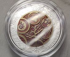 Austria 25 Euro Silver/Niobium (.900) Proof Coin 2024 - Edaphon - Niobium Series