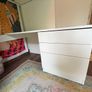 IKEA High Sleeper Bed with Desk, Wardrobe & Storage Image 4