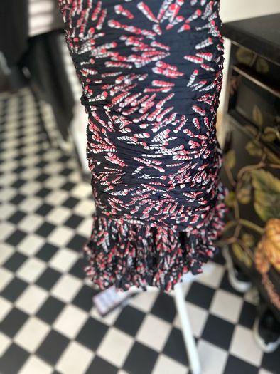 Paco Rabanne Ruffled skirt with tags size 12