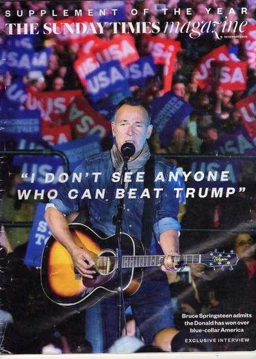 The Sunday Times - Exclusive Interview With Bruce Springsteen Edition