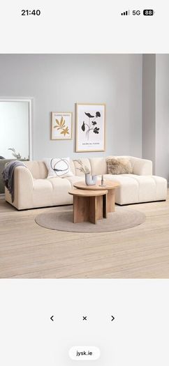 Allese L shaped Sofa
