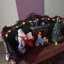 Christmas Light Up Santa on Chair Image 6