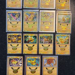 pokemon cards pikachu 30th