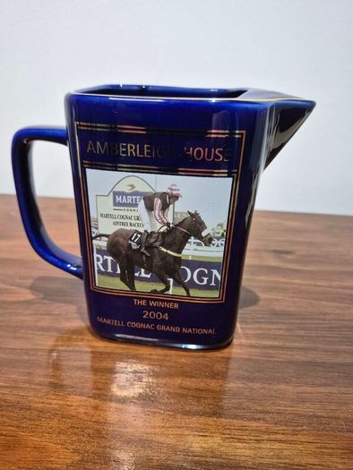 Vintage Martell Cognac 2004 Grand National Ceramic Water Jug - Limited Edition