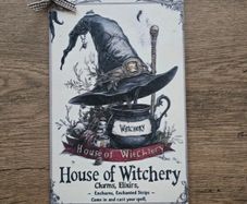 Halloween sign - witchery