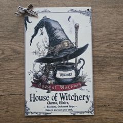Halloween sign - witchery