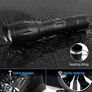 LED Torch Rechargeable Super Bright 2000 Lumen Tactical Flashlight L2 CREE Powerful Zoomable Torches Waterproof Handheld Torch Light with Batteries (FREE SHIPPING) Image 4