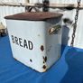 Vintage white enamel bread bin Image 3