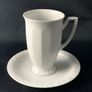 A classic mocha/coffee mug and saucer by Rosentha Image 2