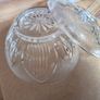 Vintage Pressed Glass Lidded Candy Dish Image 5