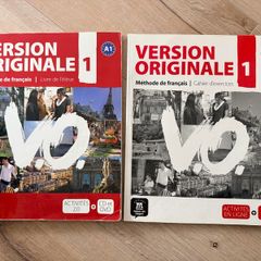 Version Originale A1 - French learning textbook + workbook