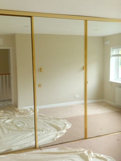 Sliding wardrobe doors