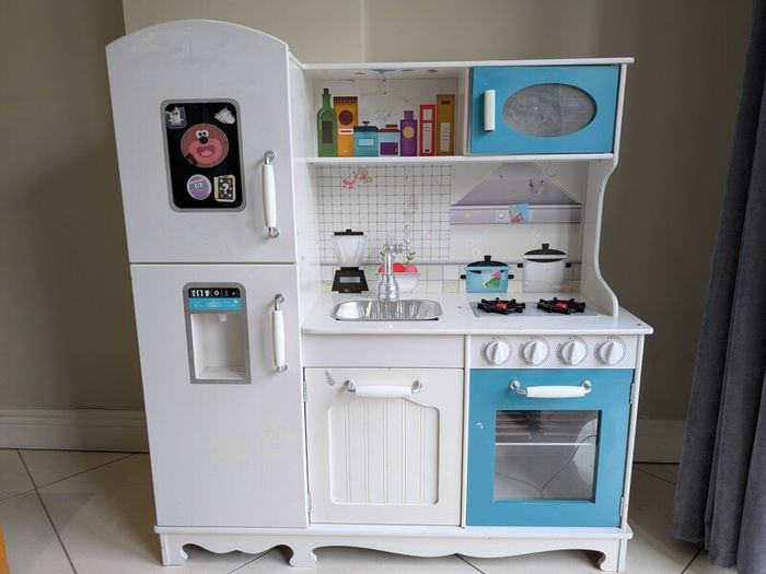 Kids Kitchen and Toy Storage Chest