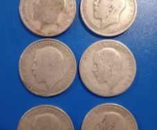 6X GeorV .500 florins