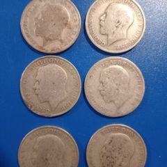 6X GeorV .500 florins