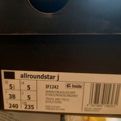 Track Runners size 5 / 38  With Spikes