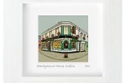 Sandymount House Pub, Dublin - mini Framed print by artist Helen Mathews