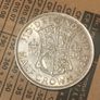 1944 Halfcrown George VI Silver Nice collectible grade Image 3