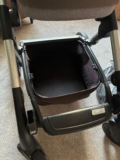 Silver cross tandem pram and stroller