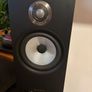 Bower & Wilkins 606 S2 speakers x2 black with STAV24 stands Image 4