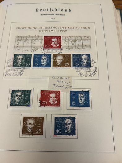 Stamp album GERMANY