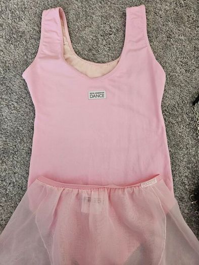Ballet leotard skirt and bag for the shoe storage 6-8 years