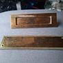 Brass Letterbox , Handle, Knocker, Pushplate Image 3