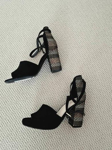 M&S black heels