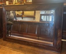 Large mirror with hardwood timber frame 1800 x 1200mm
