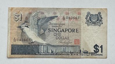 Singapore 1 Dollar Banknote