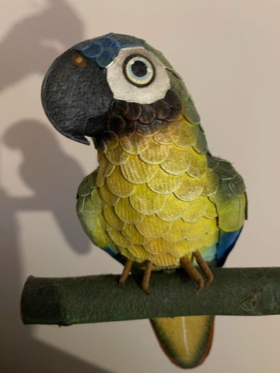 Handmade bird parrot