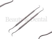 2x Sickle Scaler H6/H7, Double Ended Hygienist Scalers,Dentistry Dental