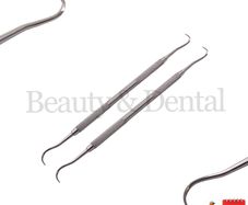 2x Sickle Scaler H6/H7, Double Ended Hygienist Scalers,Dentistry Dental