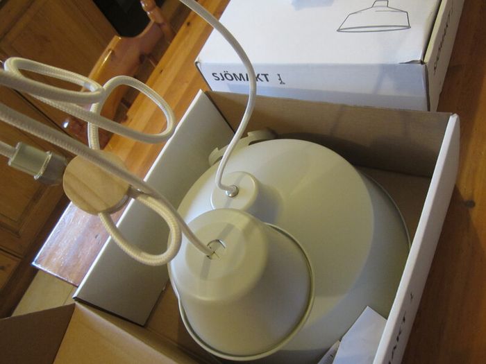 Ikea light    sjomakt  pendant light 39 cm
