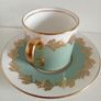 VINTAGE Aynsley Espresso Demitasse Cup and Saucer Image 3