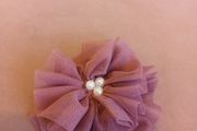 Flower and Pearl brooch/hair clip