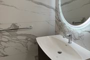 Vanity unit and mirror