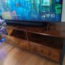 Tv Unit Vasagle 3 Drawers Image 3