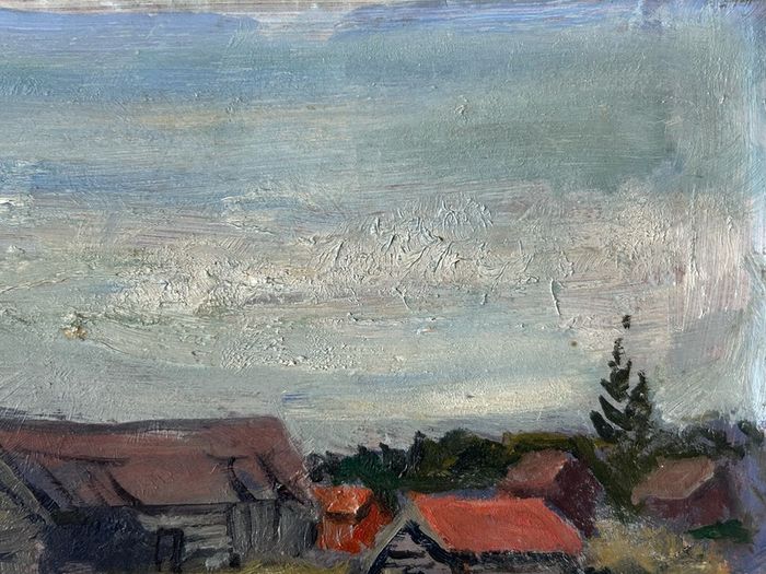 Original oil painting by Gunnar Zetterstrom