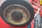 Harry lawnmower   wheel  front