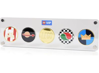lego Collectors Coins - 5 + Holder